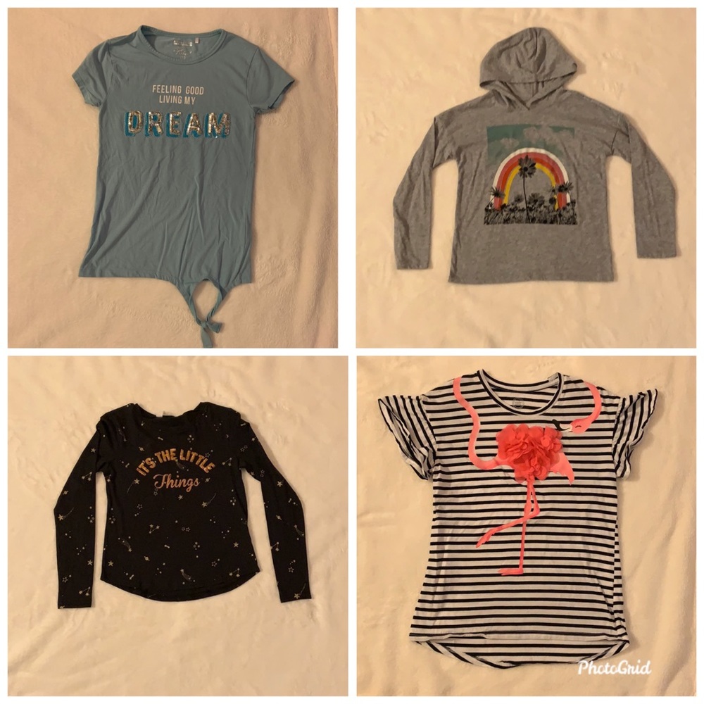 Bundle- Size 10-12 Girls shirts
